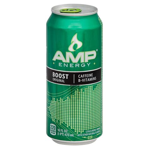 Mountain Dew AMP Energy Boost Original Energy Drink - Shop Sports & Energy Drinks at H-E-B