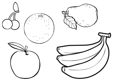 Bowl Of Fruit Drawing at GetDrawings | Free download