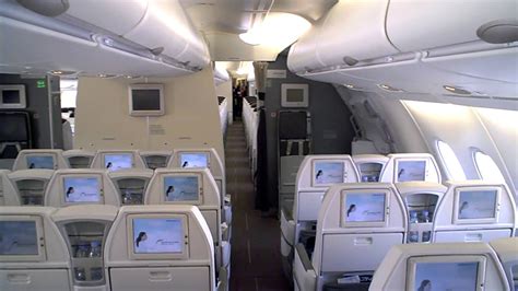 Air France A380-800 Premium Economy Cabin - YouTube