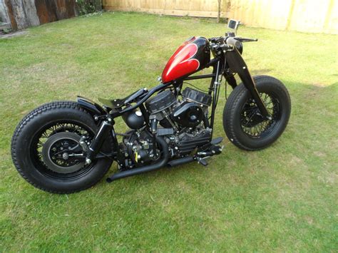 Harley 1956 FLE Panhead Bobber Chopper Custom Shovelhead | Panhead bobber, Bobber chopper ...