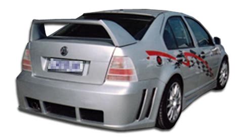 2002 Volkswagen Jetta Fiberglass+ Rear Bumper Body Kit - 1999-2004 Volkswagen Jetta Duraflex ...