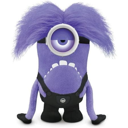 Despicable Me Talking Purple Minion Plush - Walmart.com