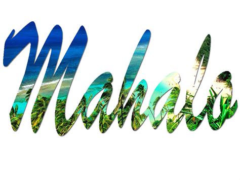 Mahalo Clipart | Free download on ClipArtMag