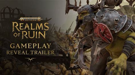 Warhammer Age of Sigmar: Realms of Ruin: Gameplay Reveal Trailer - YouTube