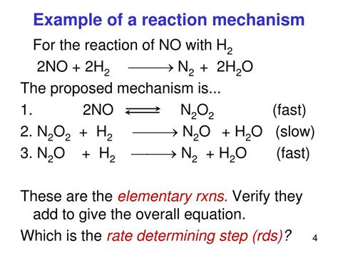 PPT - Kinetics Part V: Reaction Mechanisms PowerPoint Presentation ...