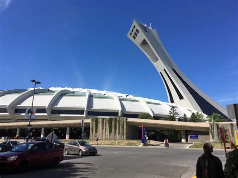 Montreal Olympic Stadium, The Only 45° Leaning Tower On Earth!