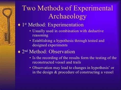 Experimental Archaeology