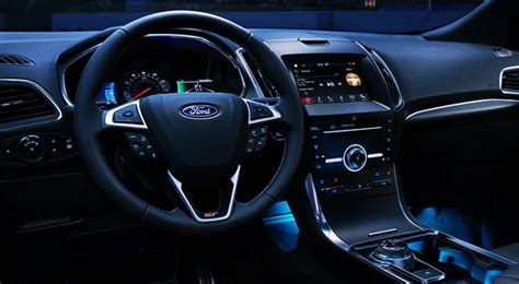 2023 Ford Edge ST Interior Redesign - FORD CARS USA