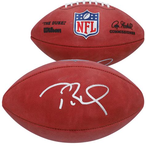 Tom Brady Autographed Official NFL Football