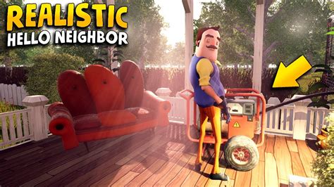 Hello Neighbor's MOST REALISTIC MOD!!! | Hello Neighbor Gameplay (Mods ...