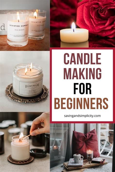 Candle Making For Beginners - 7 Amazing Candle Ideas - Saving & Simplicity