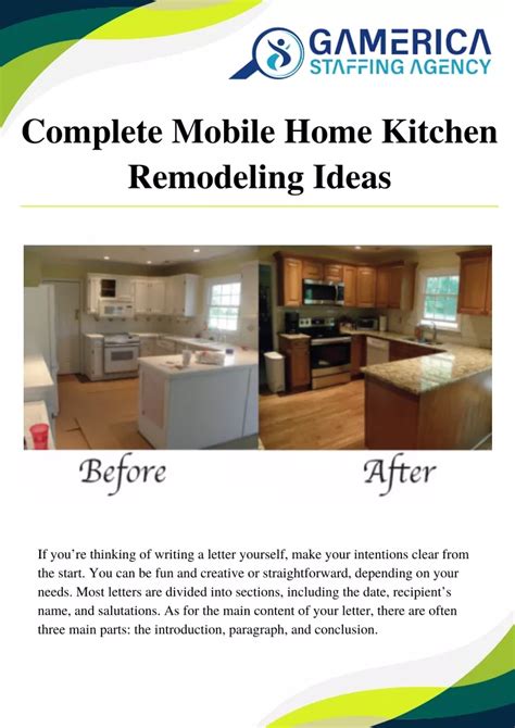 PPT - Complete Mobile Home Kitchen Remodeling Ideas - AAA Mobile Home Repair and Remodeling ...