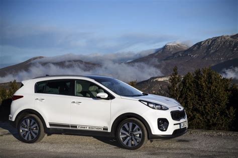 2016, Cars, Kia, Sportage, Suv, First, Edition, White Wallpapers HD / Desktop and Mobile Backgrounds