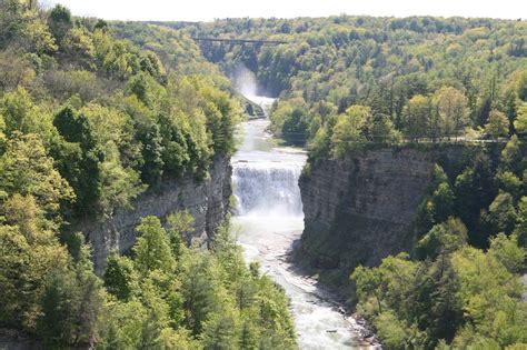 Waterfalls of Pennsylvania : Letchworth Waterfalls