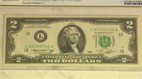 Two-dollar bill sold for thousands at auction goes viral | wfaa.com