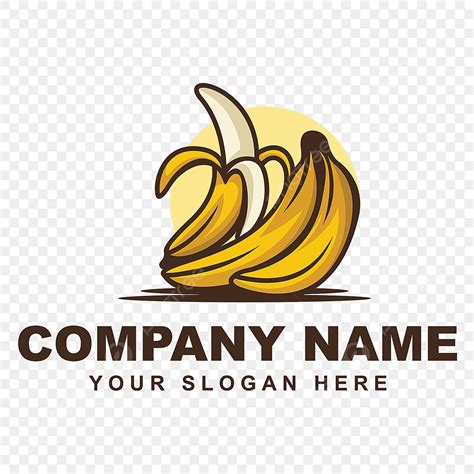 Banana Design Vector PNG Images, Banana Logo Illustration Design, Banana, Logo, Summer PNG Image ...