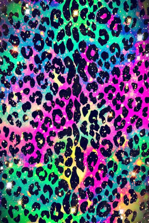 Neon Leopard Print Galaxy Wallpaper | Cheetah print wallpaper, Leopard print wallpaper, Animal ...