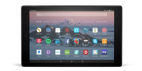 The Amazon 10-inch Fire HD 32GB Tablet offers 10-hour battery life ...