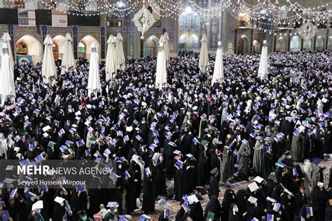 Mehr News Agency - Imam Reza shrine hosts religious ceremony of Qadr night