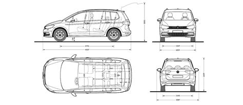 VW Touran sizes and dimensions guide | carwow