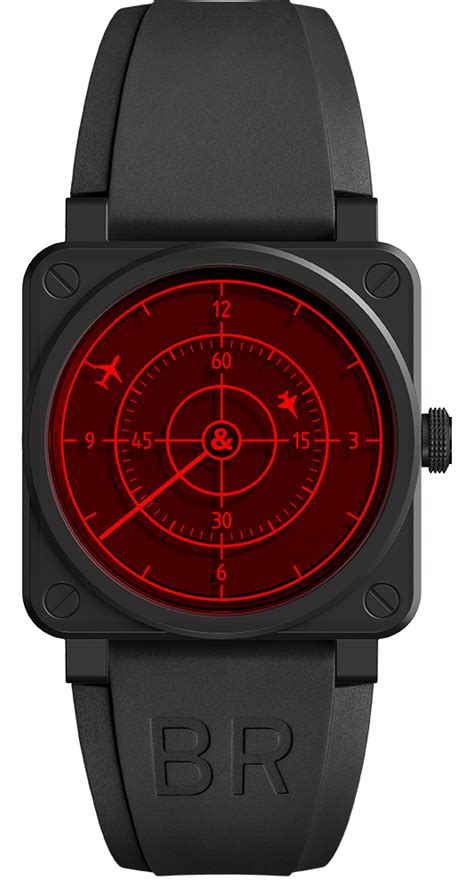 Bell & Ross Watch BR 03 92 Red Radar Ceramic Limited Edition