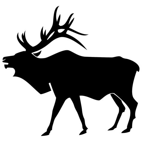 Elk Silhouette Images | Free Download Elk Silhouettes