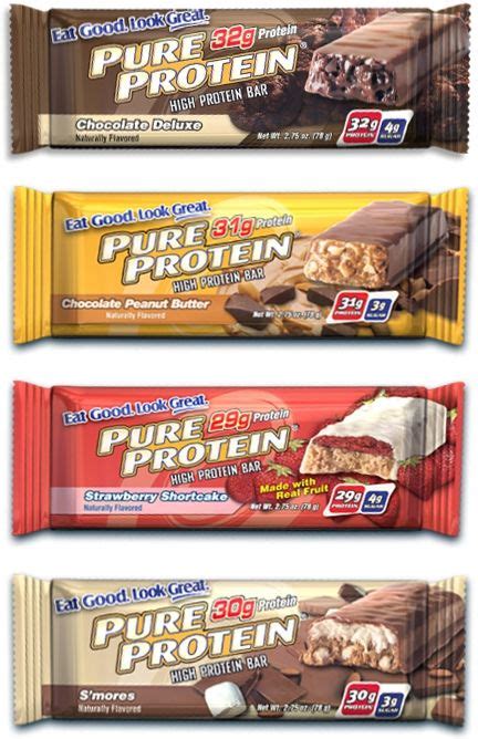 Pure Protein makes tasty and satisfying protein bars in a variety of flavors. The new "Baked ...