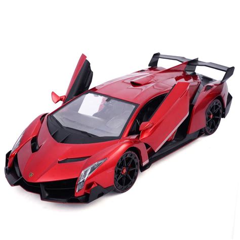 1/14 Lamborghini Veneno Electric Sport Radio Remote Control RC Car Kids Toy Red - Walmart.com ...