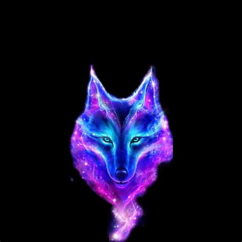 Neon Wolf Wallpaper