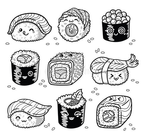 Sushi Coloring Pages Printable See more of free coloring pages coloring book printable coloring ...