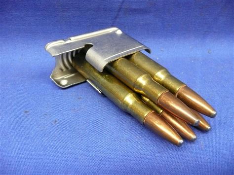 M1 Garand 5-rd Nickel Clips, 2-PACK