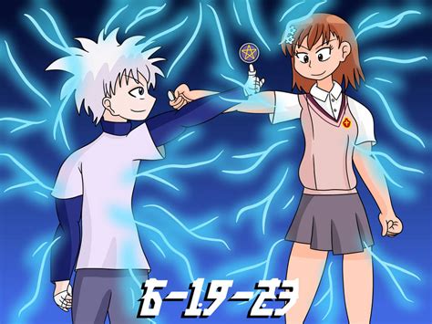 Death Battle Misaka vs. Killua by AfroOtaku917 on DeviantArt