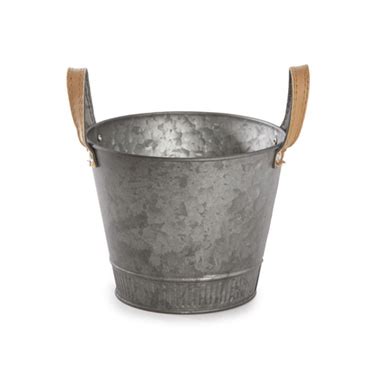 Tin Buckets & Pails with Side Handles | Koch & Co