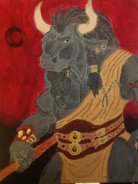 Minotaur Man by ShaneMcZane on DeviantArt