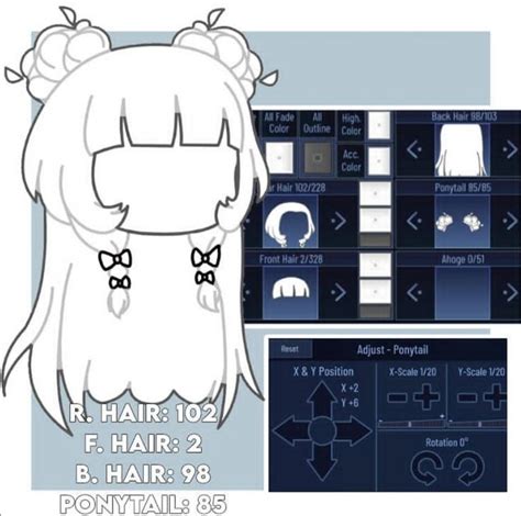 Gacha club hair idea | Hình ảnh, Mắt, Kiểu tóc