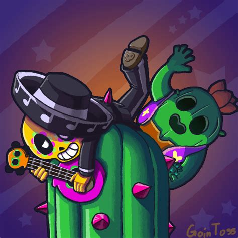 Poco & Spike Fan Art : Brawlstars