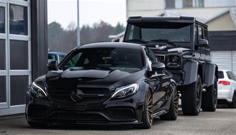 Brabus G500 4x4 & Mercedes-Benz C63s AMG Coupé