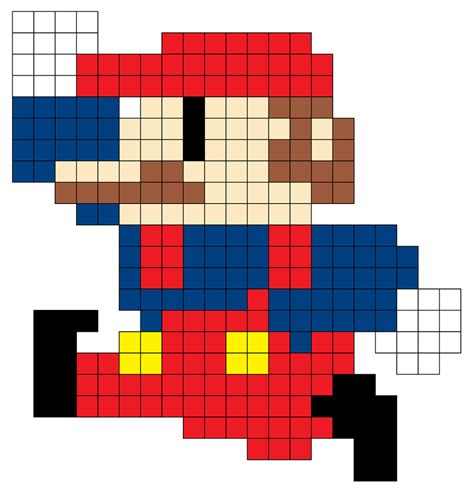 Pixel Art Of Mario - IMAGESEE