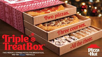 Pizza Hut Brings Back Triple Treat Box for 2020 Holiday Season