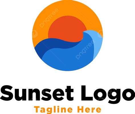 Sunset Logo Design Inspiration Creative Palm Professional Vector ...