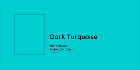 About Dark Turquoise - Color codes, similar colors and paints - colorxs.com