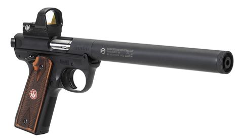 Ruger Mark Iii 22 45 Integrated Suppressor Pistol - Carpet Vidalondon