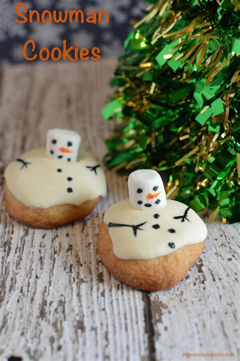 Christmas Snowman Cookies - A Cowboy's Wife