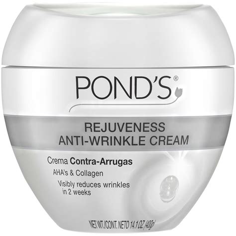 Pond's Anti-Wrinkle Face Cream With Alpha Hydroxy Acid and Collagen 14. ...