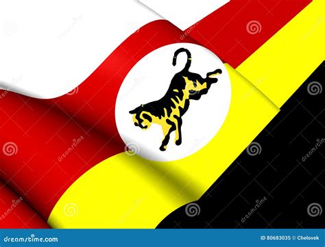 Flag of Federated Malay States 1895-1946 Stock Illustration ...