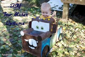 Handmade by Meg K: Ben's 'Tow Mater' Costume