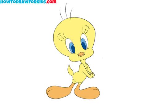 Cartoon Tweety Drawing