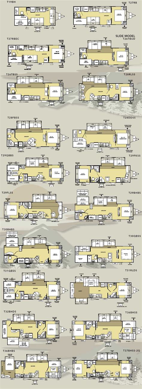 Forest River Salem Floor Plans - floorplans.click