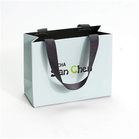 Custom Small Gift Bags Bulk L5.7 x H4.5 x D 2.4 inch - Better-Package.com