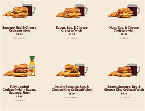 Burger King Menu With Prices and Pictures (2024)